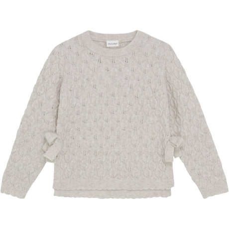 Minymo Smoke Gray Pullover LS Strik