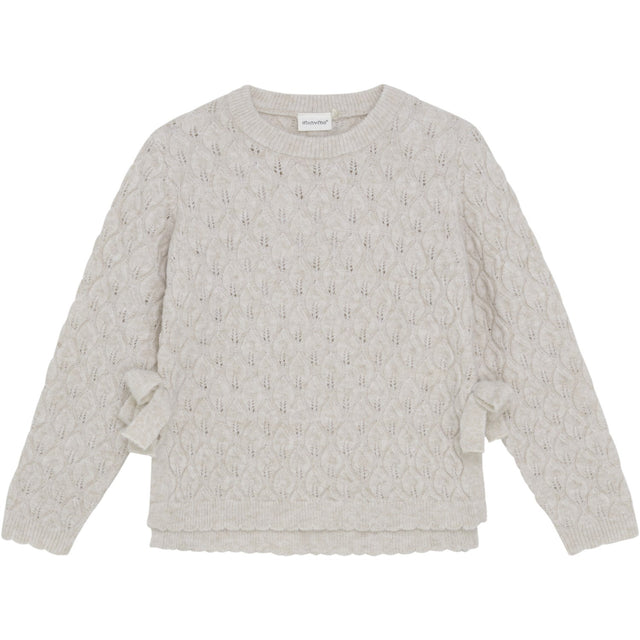 Minymo Smoke Gray Pullover LS Strik