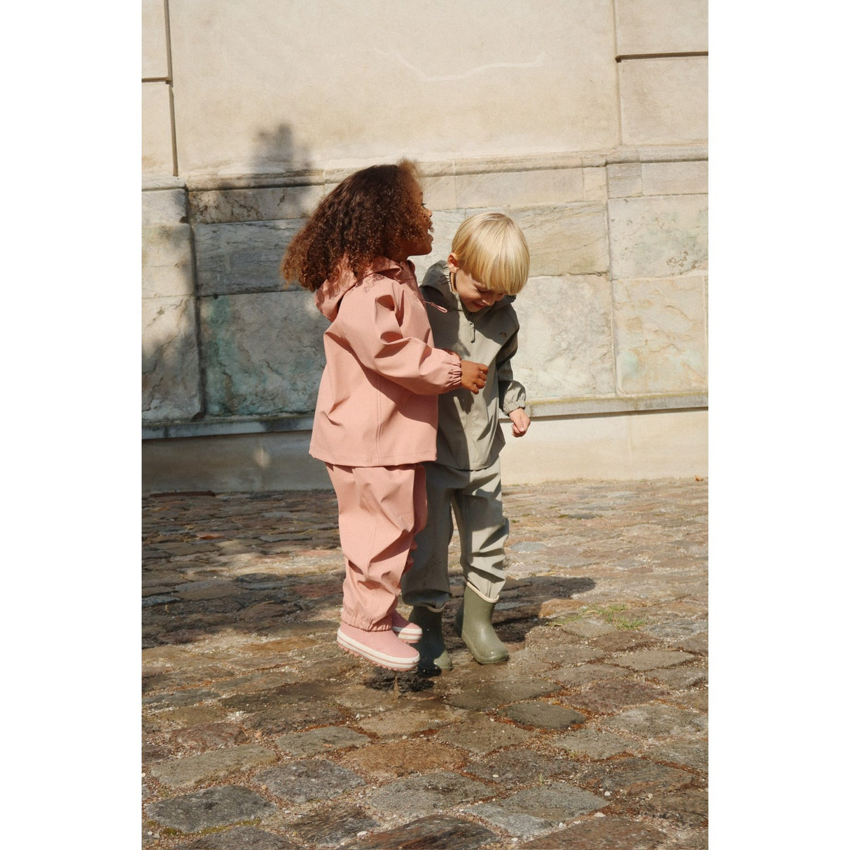 Konges Sløjd Cameo Brown Plainy Rain Sæt