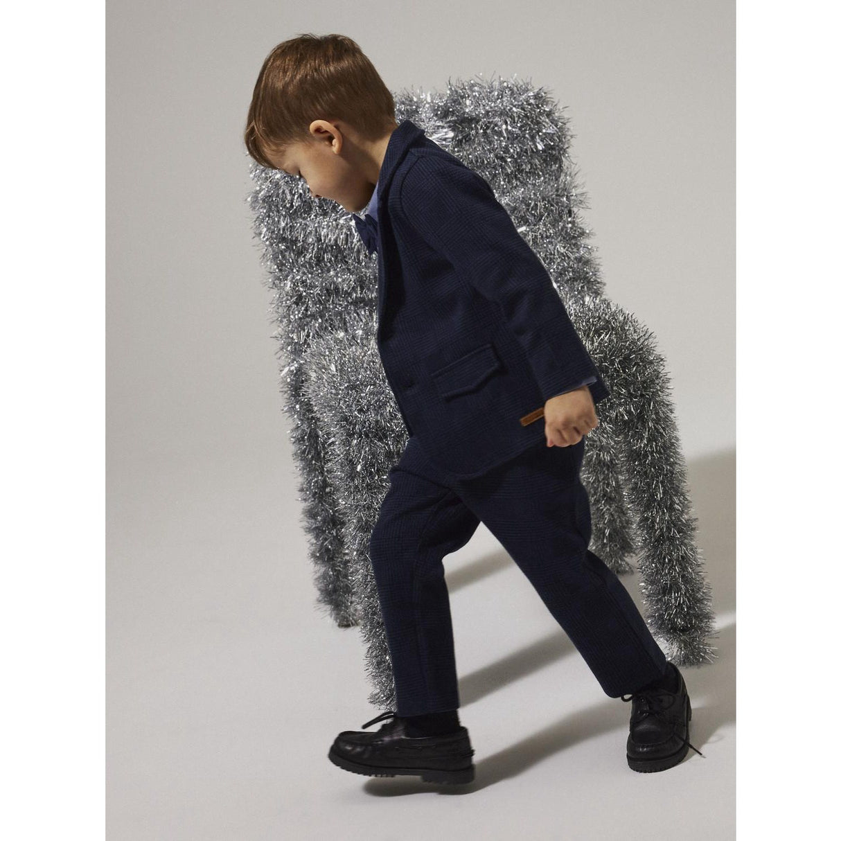 Name It Navy Blazer Check Nmmrobino Sweat Bukser Unb