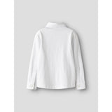 Name It Bright White Nmmronalo Ls Jersey Skjorte