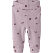 Name It Keepsake Lilac Nbfribbea Leggings