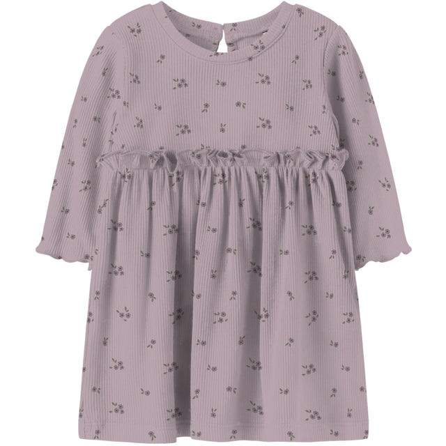 Name It Keepsake Lilac Nbfsoho Ls Dress