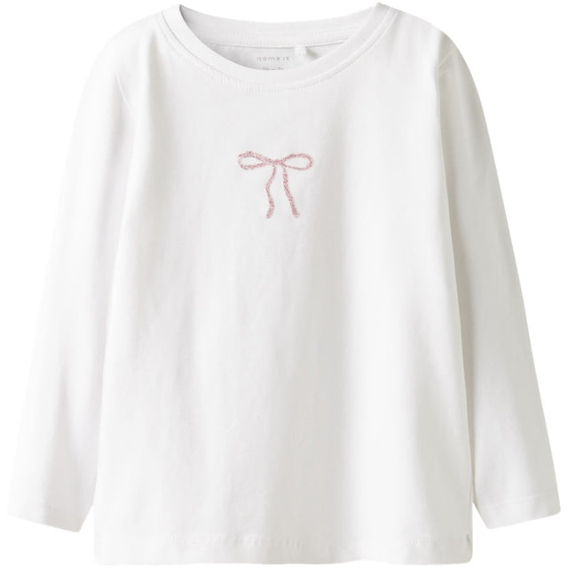 Name It Bright White Nmfrosita Ls Top Box