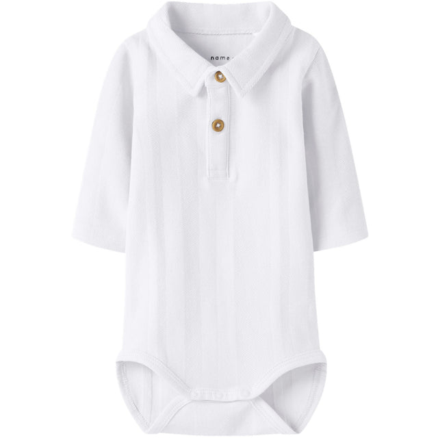 Name It Bright White Nbmrobo Polo Body