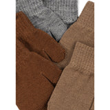 Konges Sløjd Grey Melange/Beige/Brown 3 Pak Filla Vanter
