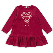 Konges Sløjd Sangria Velou Kjole GOTS