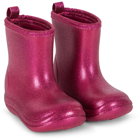 Konges Sløjd Sangria Luc Lightweight Glitter Gummistøvle