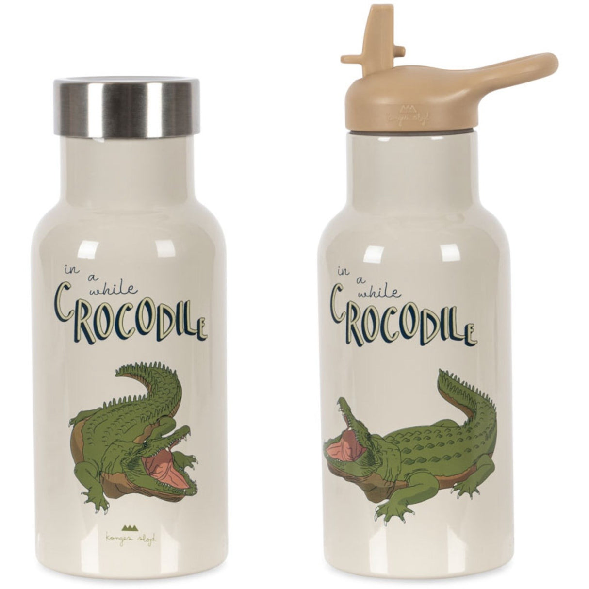 Konges Sløjd Crocodile Thermo flaske