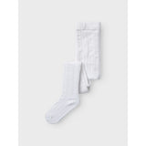 Name It Bright White Rose Strømpebukser