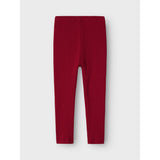 Name It Jester Red Kab Leggings