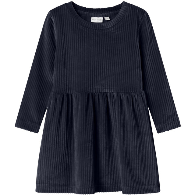 Name It Navy Blazer Nmfveloa Ls Velvet Dress