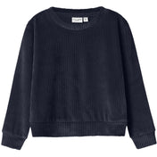 Name It Navy Blazer Nmfveloa Ls Velvet Short Top