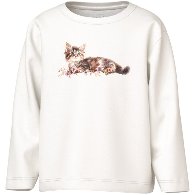 Name It Cloud Dancer Kitten Nmfvotea Ls Nreg Top