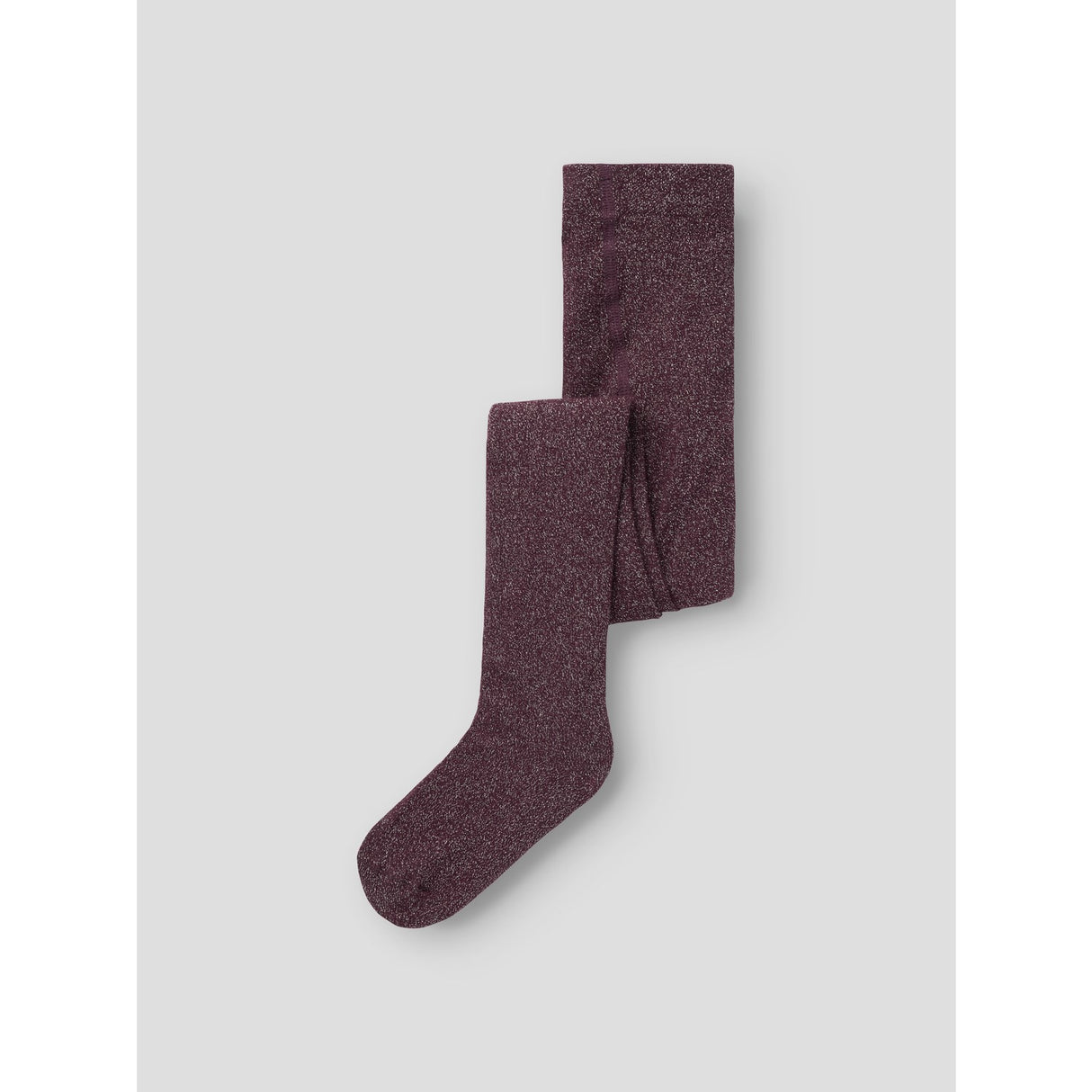 Name It Burgundy Lurex Silver Nmfrosie Pantyhose