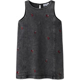 Name It Medium Grey Denim Flower Emb Nmfbrynn Emb Dnm Spencer 2006-fr R