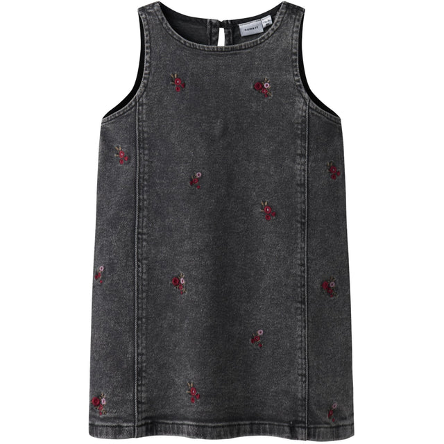 Name It Medium Grey Denim Flower Emb Nmfbrynn Emb Dnm Spencer 2006-fr R