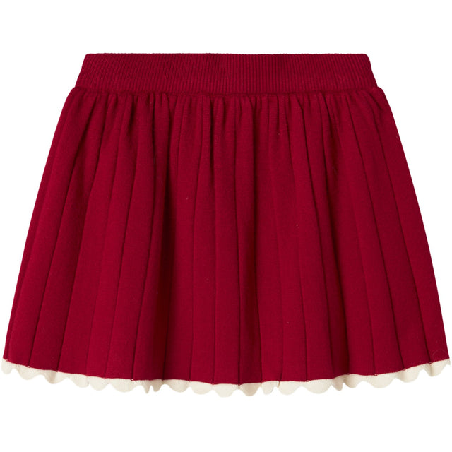 Name It Jester Red Nmfralbo Knit Skirt