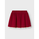 Name It Jester Red Nmfralbo Knit Skirt