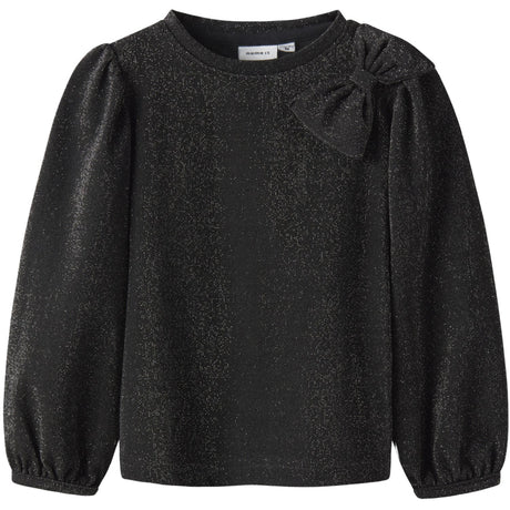 Name It Black Nmfroisin Ls Top
