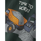 Name It Bistro Green Nmmofek Tonka Ls Nreg Top Cplg