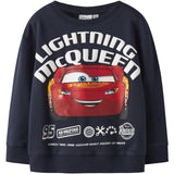 Name It Navy Blazer Nmmosvaldo Cars Nreg Sweat Bru Wdi