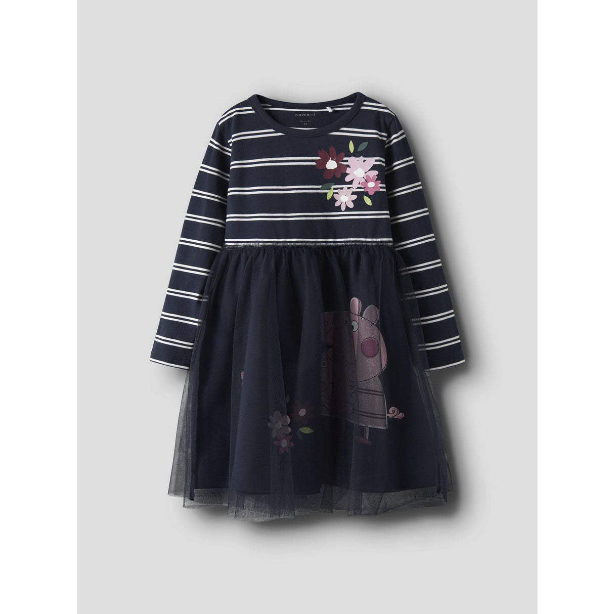 Name It Navy Blazer Nmforini Peppa Ls Tulle Dress Cplg
