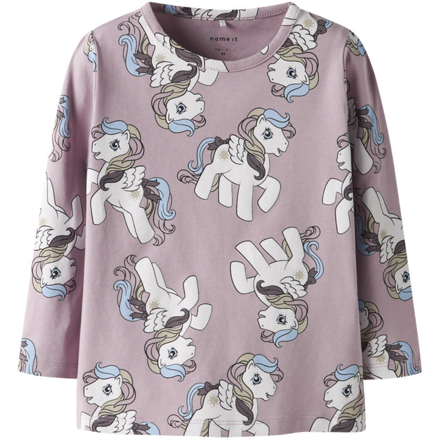 Name It Keepsake Lilac Nmfomba Mlp Ls Top Cplg