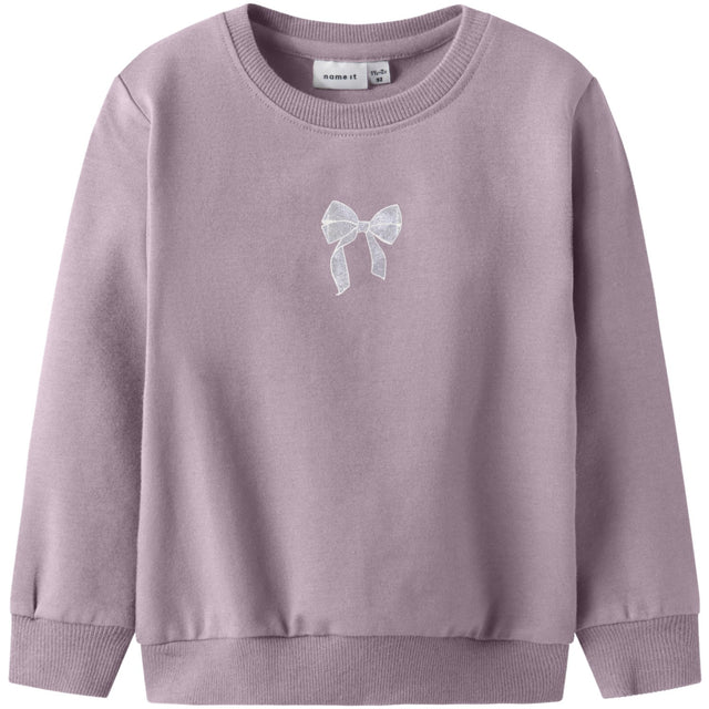 Name It Keepsake Lilac Nmfsakkina Ls Sweat Box Bru