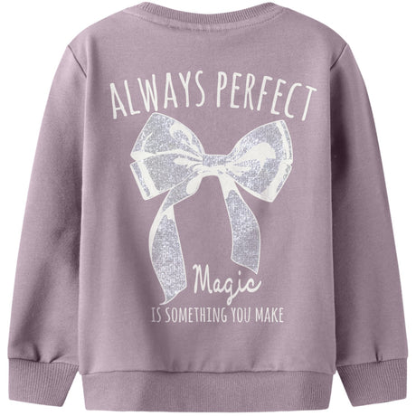 Name It Keepsake Lilac Nmfsakkina Ls Sweat Box Bru