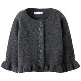Name It Dark Grey Melange Nmfsupia Ls Knit Card