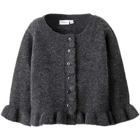 Name It Dark Grey Melange Nmfsupia Ls Knit Card