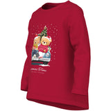 Name It Jester Red Xmas Bunny Nmfvosmas Ls Nreg Top