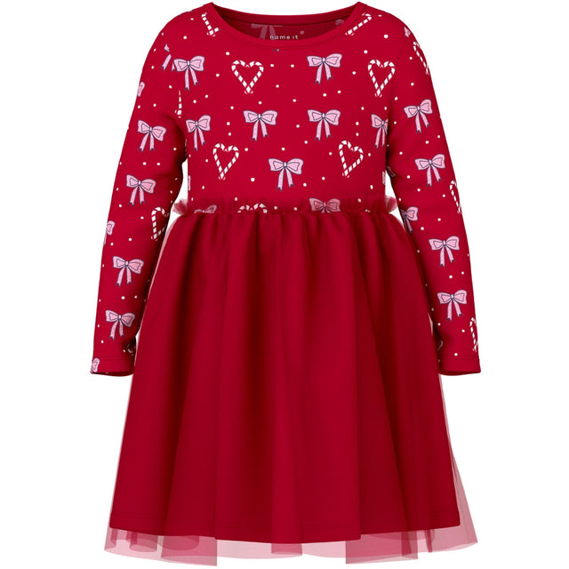 Name It Jester Red Nmfri Ls Dress