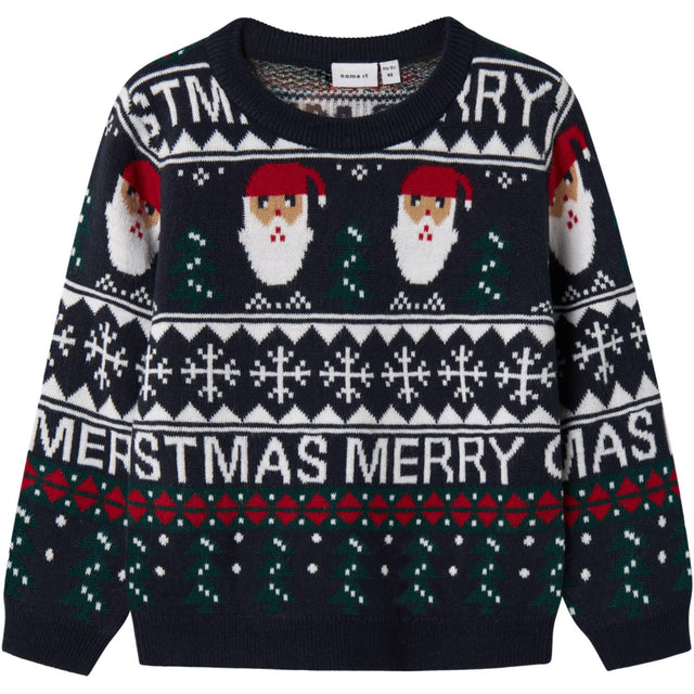 Name It Dark Sapphire Nmnrastokka Ls Knit