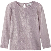 Name It Keepsake Lilac Nmfrditsa Ls Top