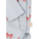 Konges Sløjd Rosia Blue Bow Sui Newborn Flæse Body GOTS