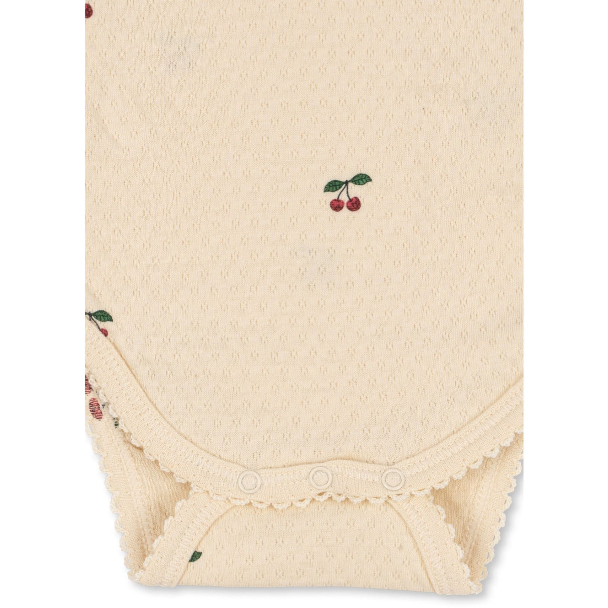 Konges Sløjd Cherry Sui Newborn Flæse Body GOTS