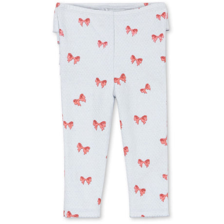 Konges Sløjd Rosia Blue Bow Sui Flæse Bukser GOTS