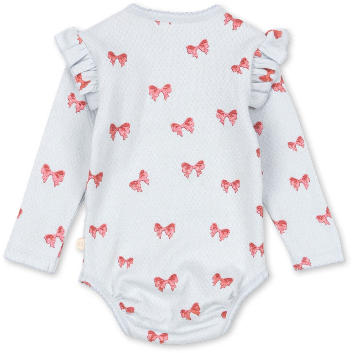 Konges Sløjd Rosia Blue Bow Sui Flæse Body GOTS