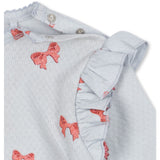 Konges Sløjd Rosia Blue Bow Sui Flæse Body GOTS