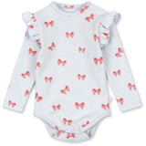 Konges Sløjd Rosia Blue Bow Sui Flæse Body GOTS