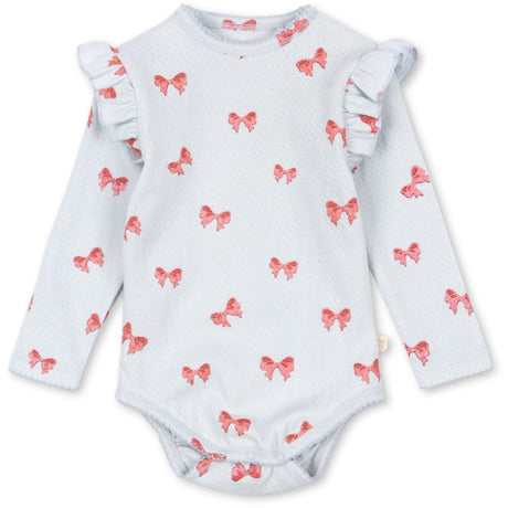 Konges Sløjd Rosia Blue Bow Sui Flæse Body GOTS