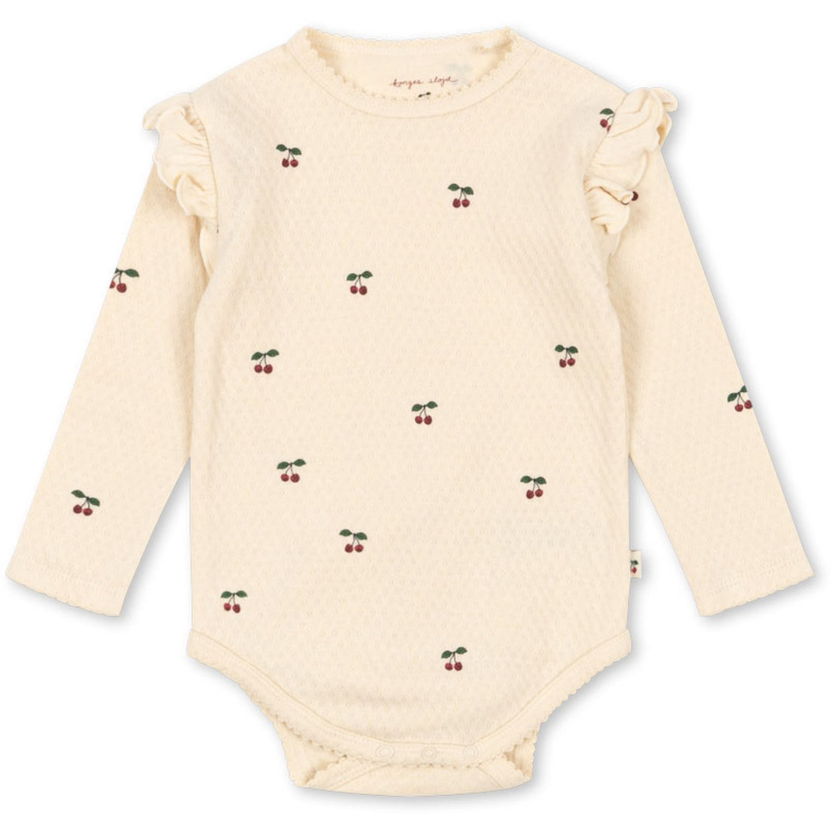 Konges Sløjd Cherry Sui Flæse Body GOTS