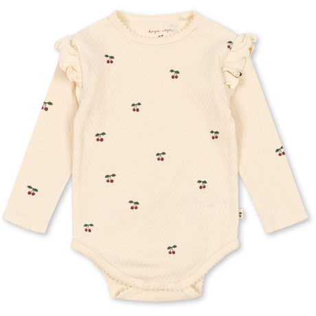 Konges Sløjd Cherry Sui Flæse Body GOTS