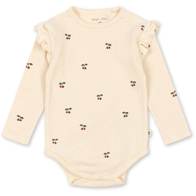 Konges Sløjd Cherry Sui Flæse Body GOTS