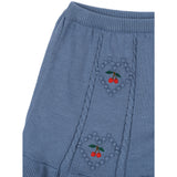 Konges Sløjd Country Blue Soleil Strik Nederdel GOTS