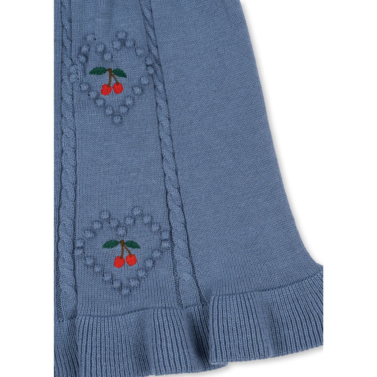 Konges Sløjd Country Blue Soleil Strik Nederdel GOTS