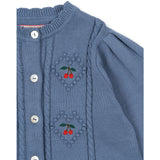 Konges Sløjd Country Blue Soleil Cardigan GOTS