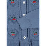 Konges Sløjd Country Blue Soleil Cardigan GOTS